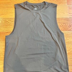 ALO Yoga Men's Brown Sleeveless Shirt Size Large